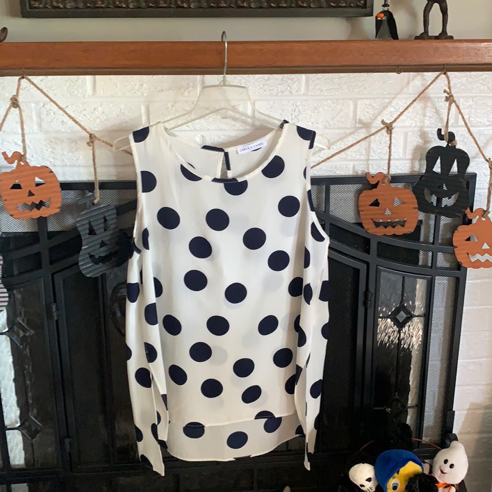Chris and Carol sleeveless blouse